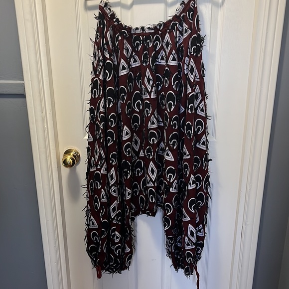 Chloe frayed jacquard harem pants - Picture 4 of 5